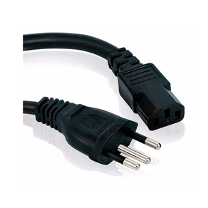 Cabo de Força MD9 1.5M 3x0,50 | 3 Amperes DF - 582239 Cabo de Força MD9 1.5M 3x0,50 | 3 Amperes DF - 582239