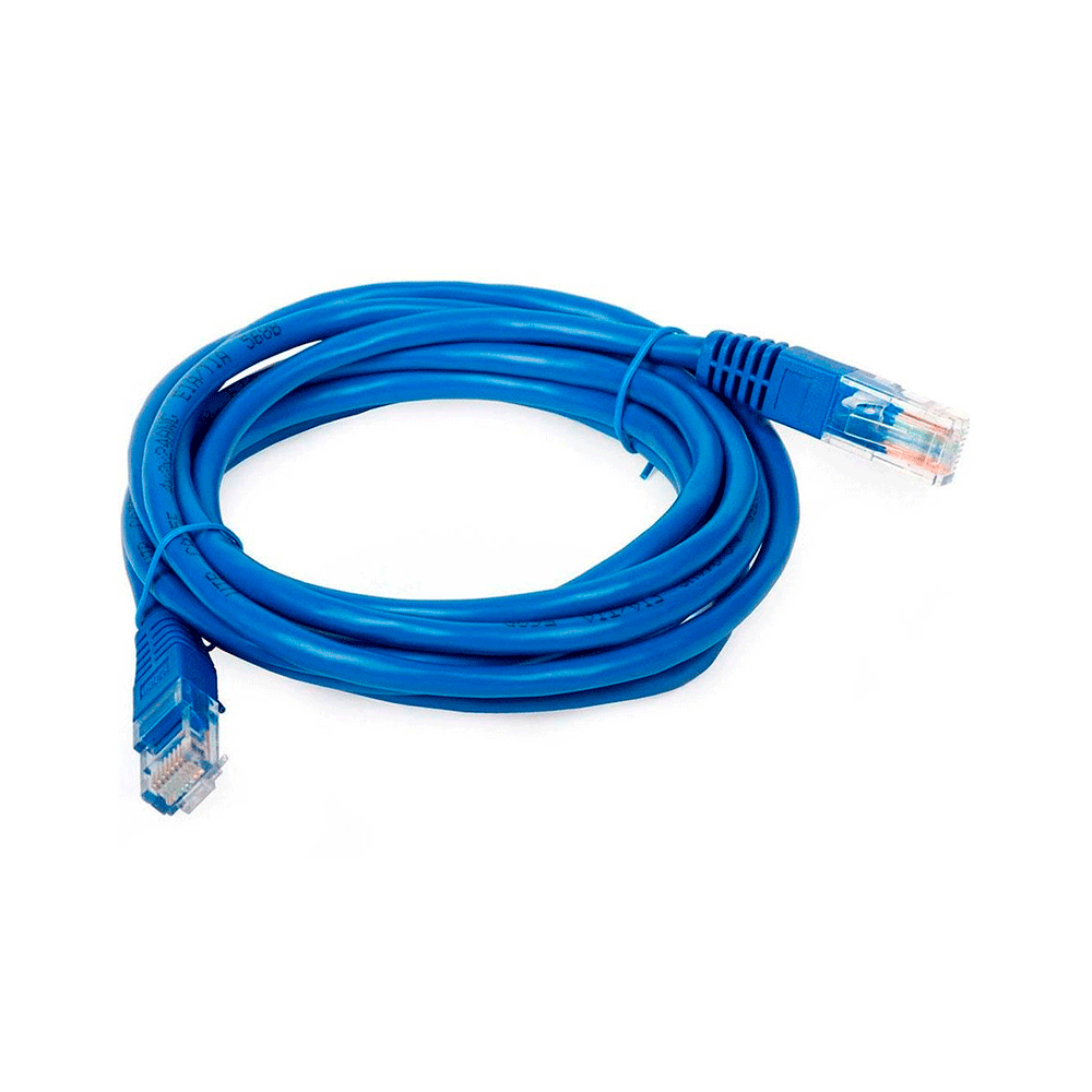 Cabo de Rede MD9 CAT5E 2m Azul - Fujioka Distribuidor