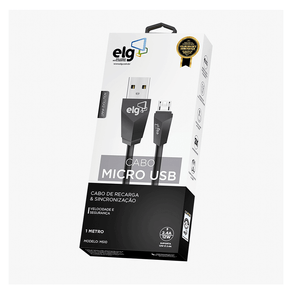 Cabo Elg M510 Usb E Micro Usb 1 Metro DF - 12850 Cabo Elg M510 Usb E Micro Usb 1 Metro DF - 12850