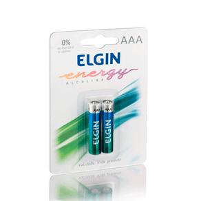 Pilha Elgin Alcalina Lr03 Aaa C/2 GO - 26404