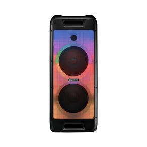 Caixa Amplificada Gradiente Extreme Colors Full LED GCL105, Conexão Bluetooth, Função DJ Preto DF - 286007