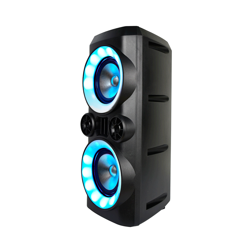 Caixa Amplificada Multilaser SP379 Neon X Mini Torre Portátil 300W