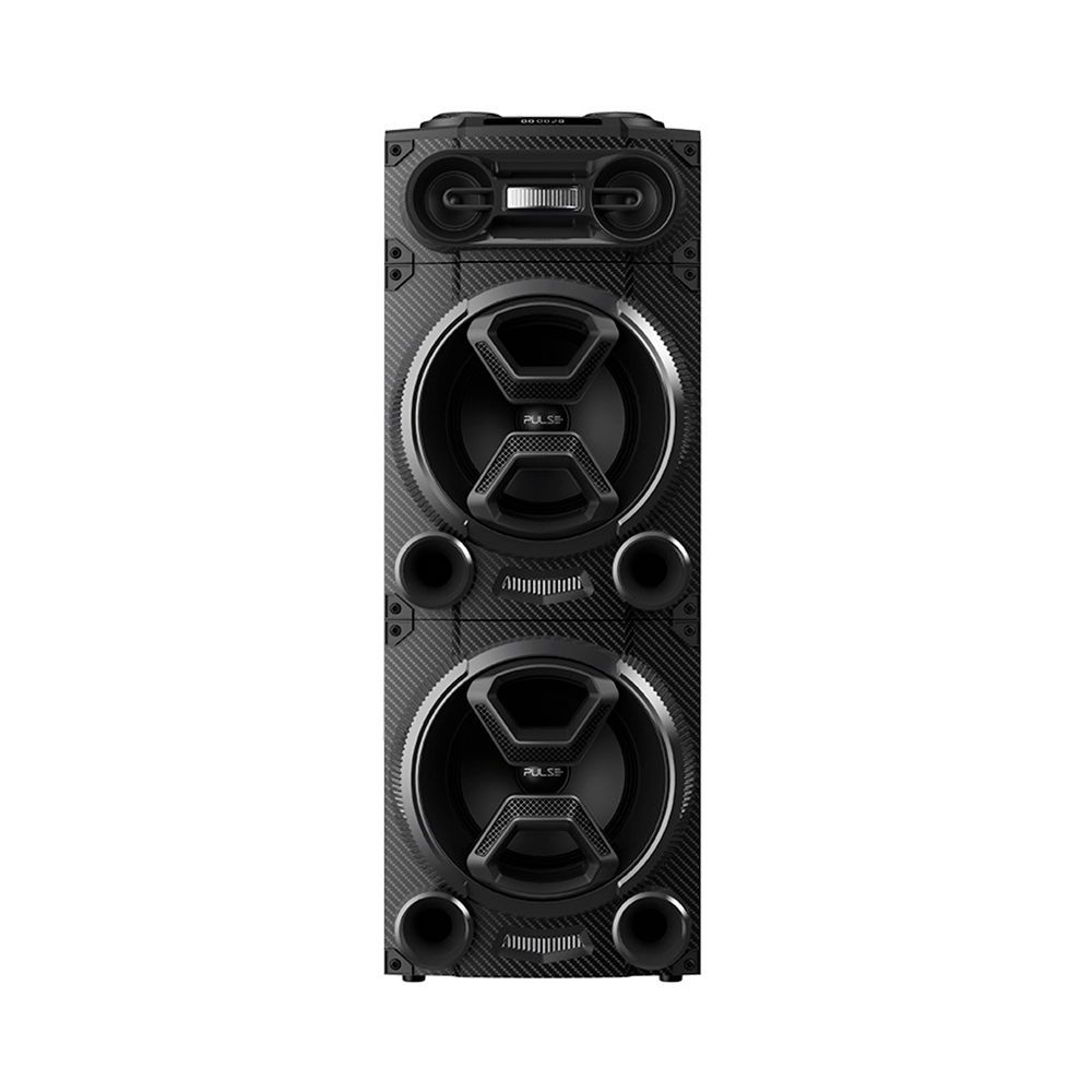 Caixa de Som Pulse SP501, Potência de 1700W, Luzes de LED Preto