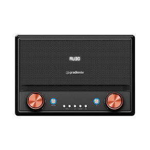 Caixa Amplificada Gradiente GCR108 Nostalgie Bluetooth, 1000W de Potência, USB, Rádio FM, 3D Sound Cinema DF - 286105