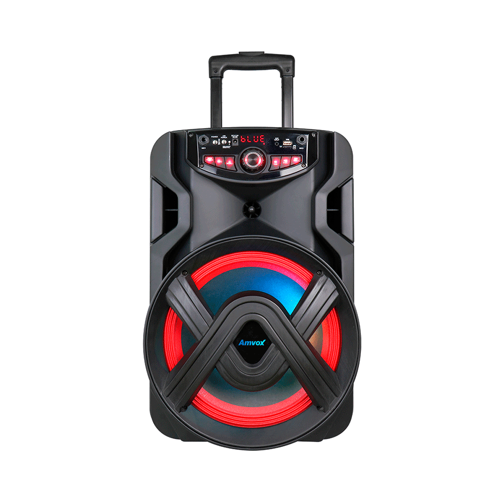 amuamu　 Caixa Amplificadora Amvox, ACA 401 Tsunami, Bluetooth, Bateria