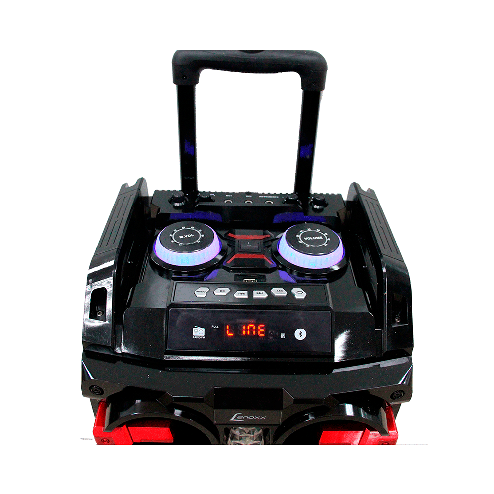 Caixa Amplificada Lenoxx CA390 Bluetooth, 500W de Potência, Micro