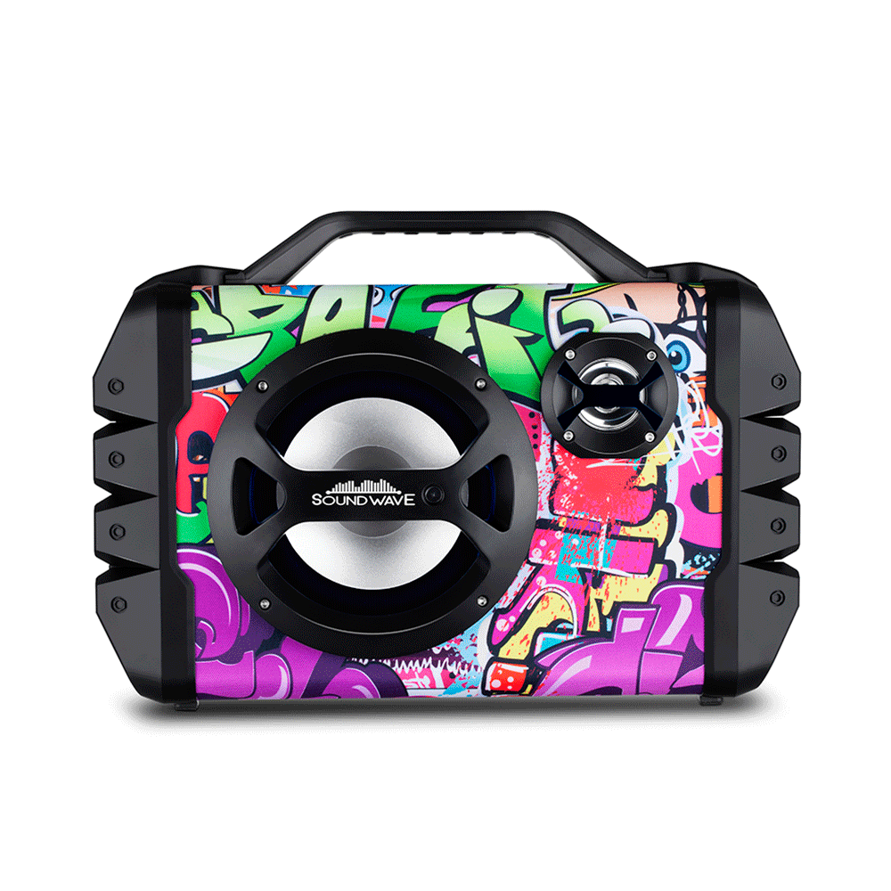 Caixa Amplificada Lenoxx CA335 Sound Wave, Bluetooth, 120W de