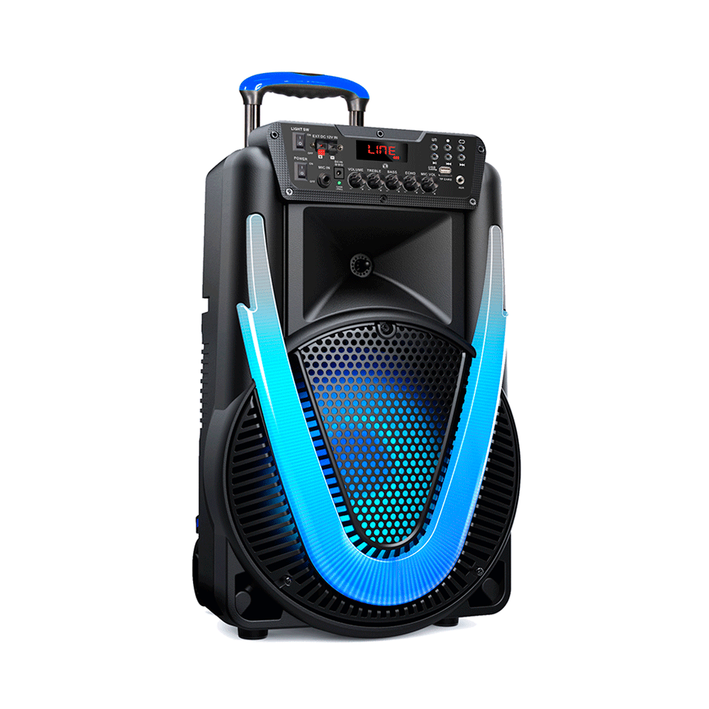 Caixa Amplificada Multilaser Sunny 2 SP395, Potência de 500W