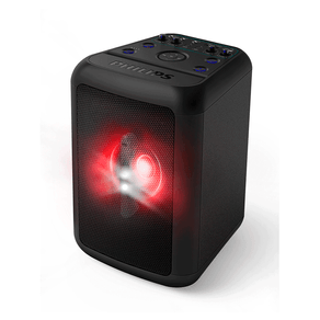 Caixa de Som Bluetooth Philips Party Speaker, com Potência de 40W - TANX100/78 | Preto DF - 286089