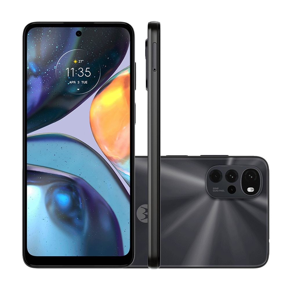 Smartphone Motorola Moto G22 XT2231-1, 128GB, 4 RAM Artigo: 237962
