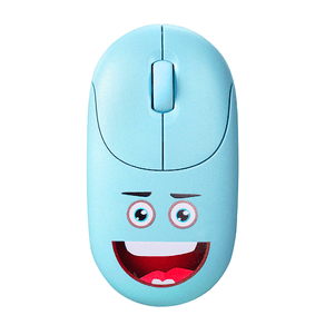 Mouse Bright Emoji Kids Wireless | Azul GO - 582600
