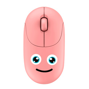 Mouse Bright Emoji Kids Wireless | Rosa GO - 582599
