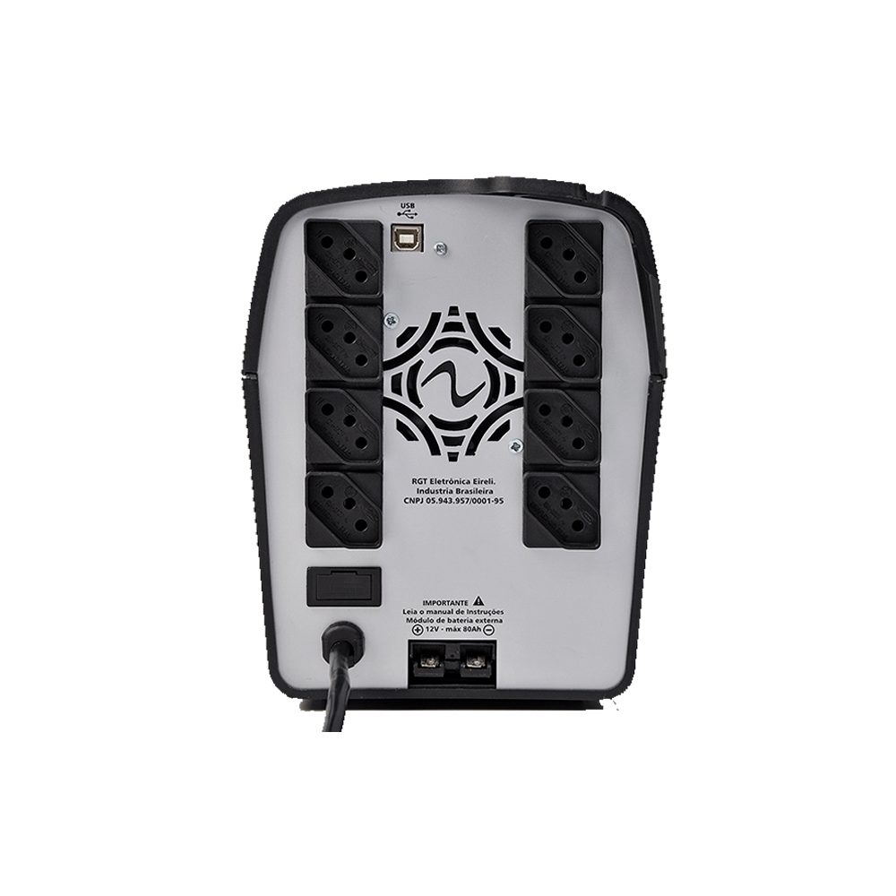 Nobreak Ragtech Easy Way 1400VA 4154 Trivolt | Preto - Fujioka