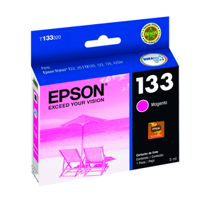 Cartucho Epson T133320-BR | Magenta GO - 580396 Cartucho Epson T133320-BR | Magenta GO - 580396