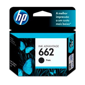 Cartucho HP CZ 103 AB 662 | Preta GO - 226048 Cartucho HP CZ 103 AB 662 | Preta GO - 226048