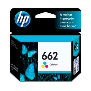 Cartucho HP CZ 104 AB 662 | Colorida GO - 226049 Cartucho HP CZ 104 AB 662 | Colorida GO - 226049
