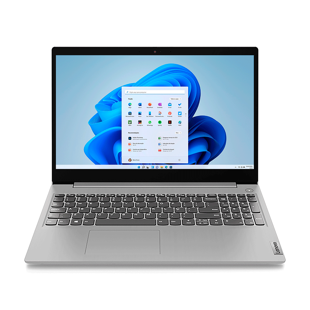 Notebook Lenovo Ultrafino IdeaPad 3 R7-5700U 8GB, 256GB SSD