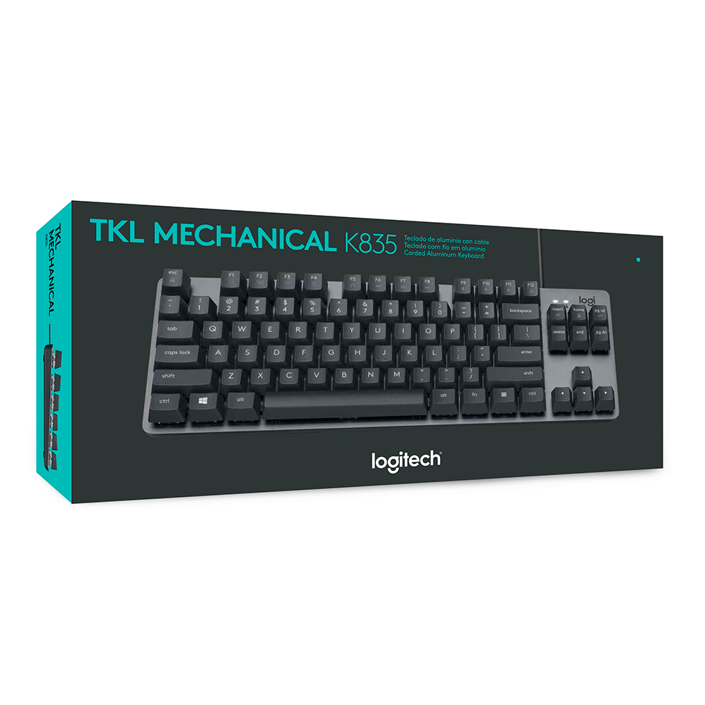 Teclado Mecânico Logitech K835 TKL - Fujioka Distribuidor
