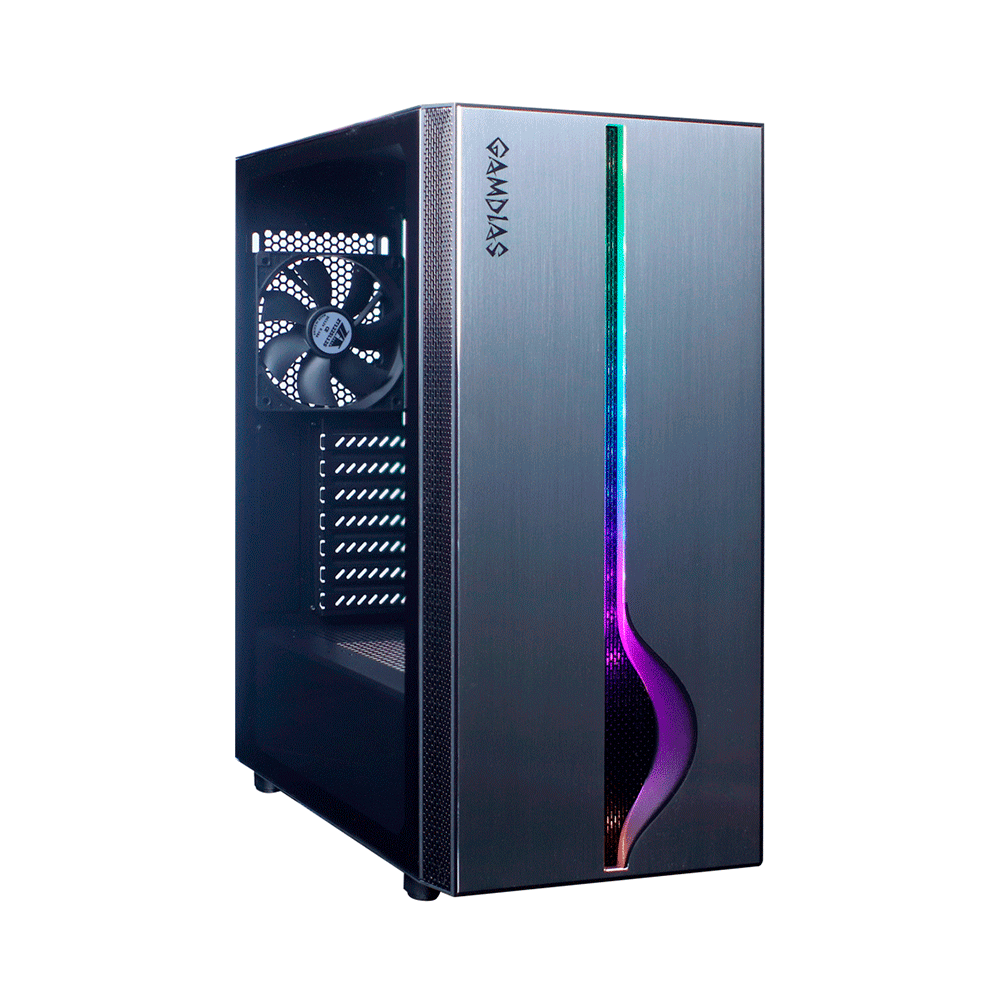 Gabinete Gamer Gamdias Mars M1 ATX Preto Artigo: 59751 - Fujioka