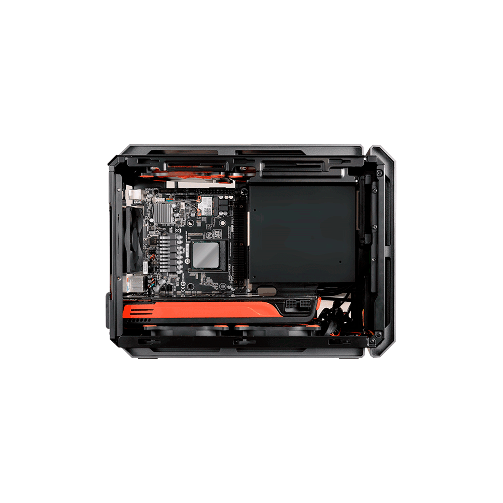 Gabinete Gamer Cougar QBX Mini ITX Ultra Compacto - 108M020002-00