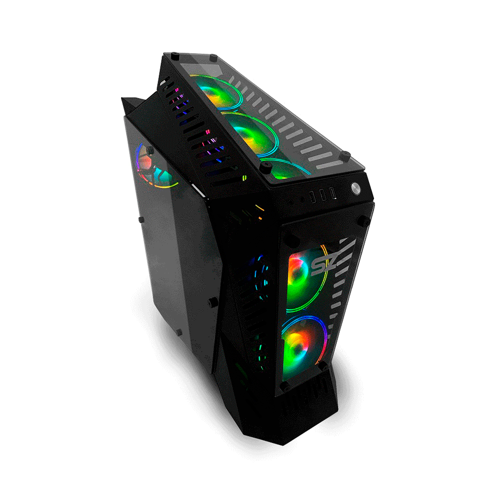 Gabinete Gamer Storm-Z Anxious, USB 2.0 e 3.0 Preto Artigo: 59972