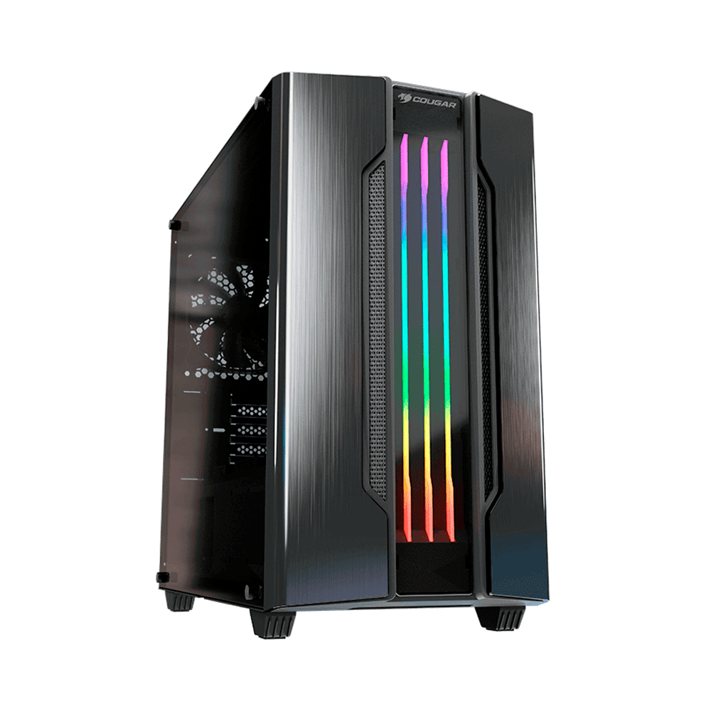 Gabinete Gamer Cougar Gemini M Iron Gray Mini Torre - 385TMB0-0001