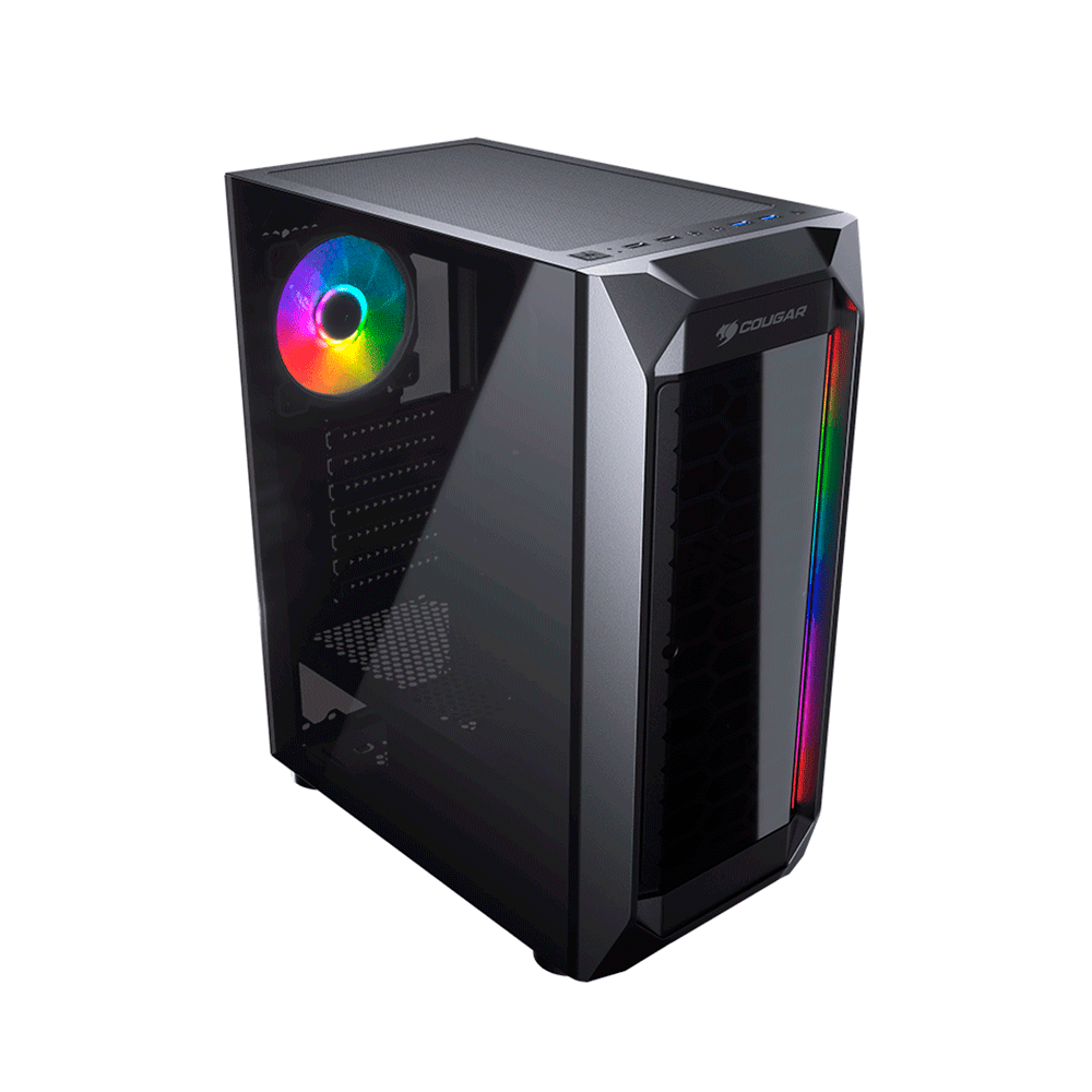 Gabinete Gamer Cougar MX410-T Mid Tower Vidro Temperado - 385VM60