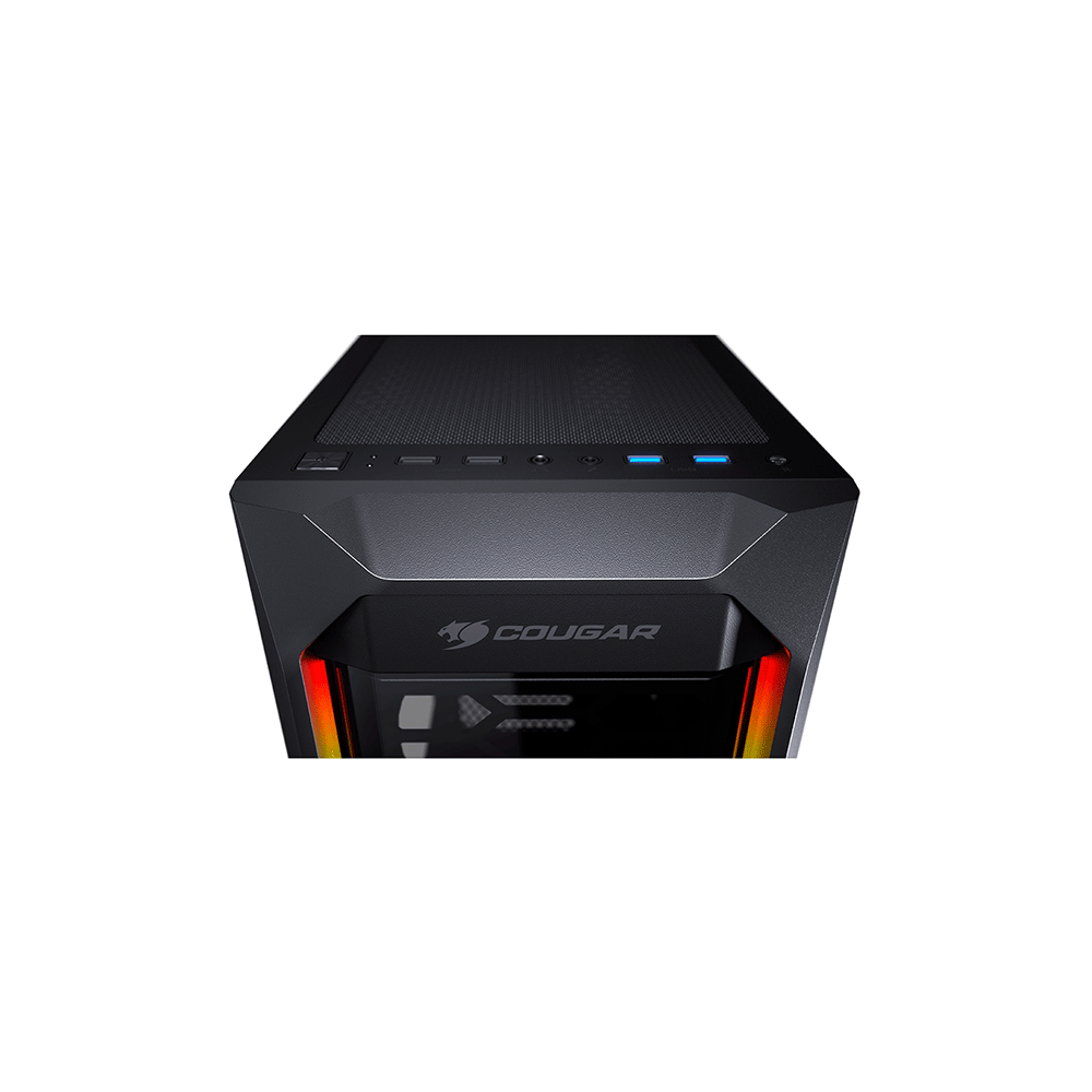 Gabinete Gamer Cougar MX410-T Mid Tower Vidro Temperado - 385VM60