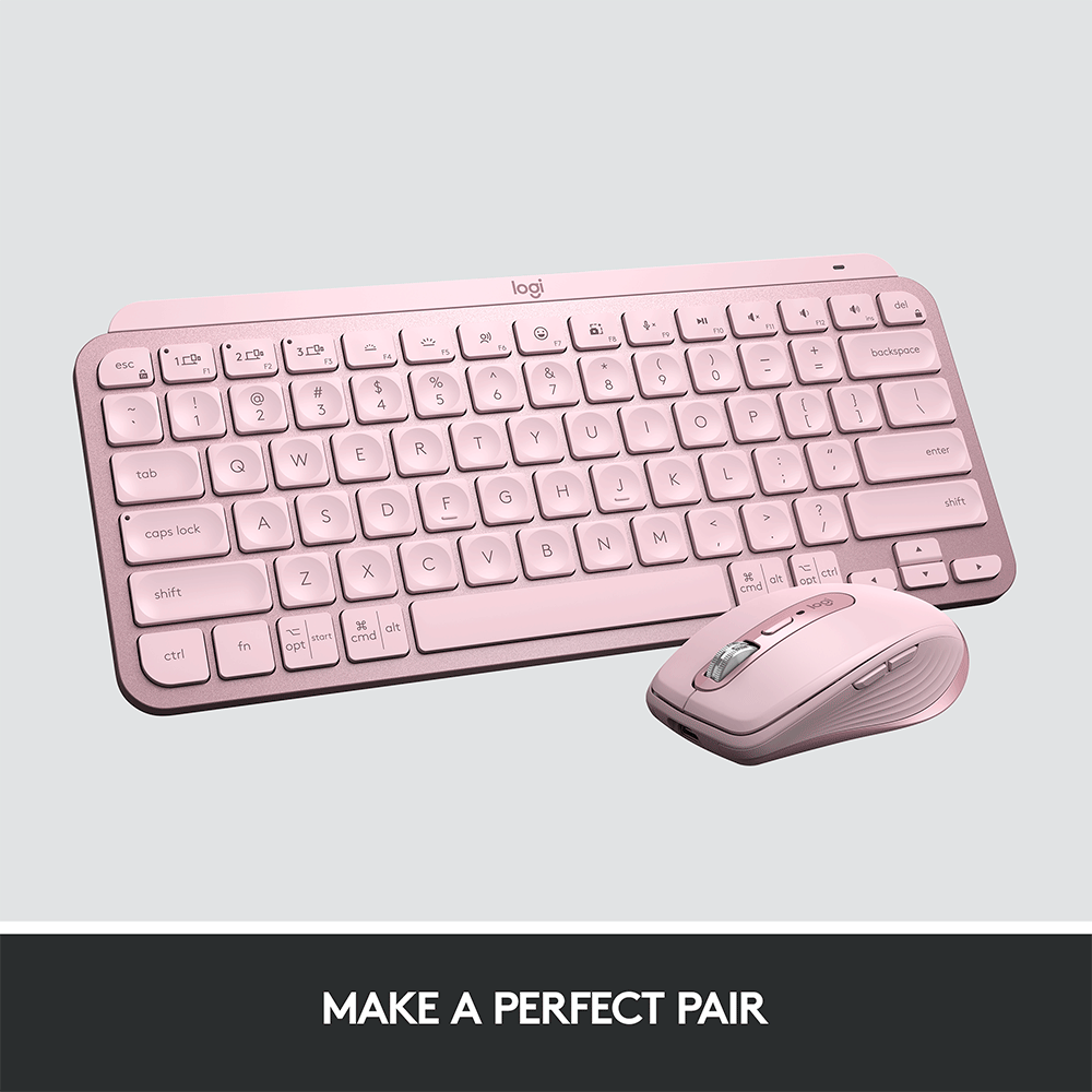 Teclado Sem Fio Logitech MX Keys Mini, Iluminação Smart, Bluetooth