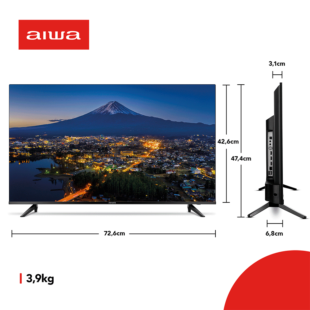 Aiwa　32型ハイビジョン液晶テレビ TV-32HB10W TV-32HB10W 液晶テレビ [32V型 /ハイビジョン] aiwa｜アイワ 通販
