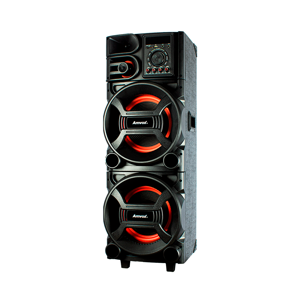 Caixa Amplificada Amvox ACA 1005 Titan 1000W RMS, Bluetooth, USB