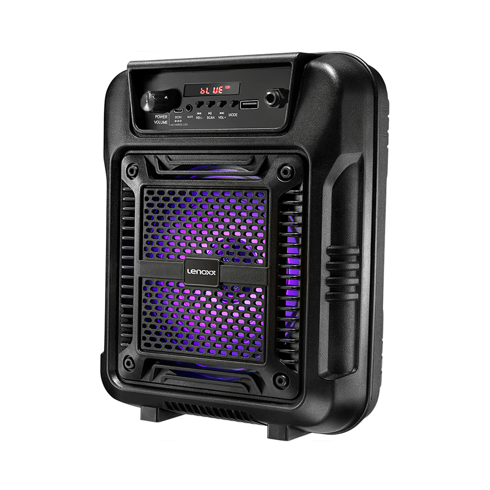Caixa Amplificada Lenoxx CA60 Multiuso, Bluetooth, Potência 80W