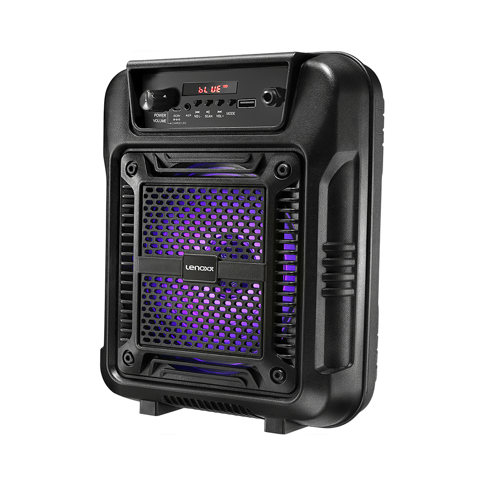 Caixa Amplificada Lenoxx CA60 Multiuso, Bluetooth, Potência 80W