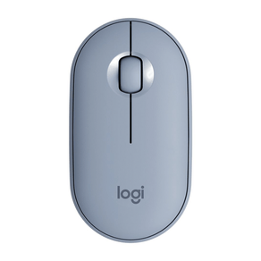 Mouse Logitech M350 Pebble Wireless Azul / | Branco DF - 581621