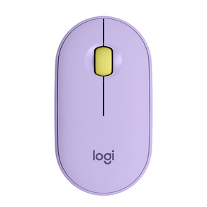 Mouse Logitech M350 Pebble Wireless | Lilás DF - 582625