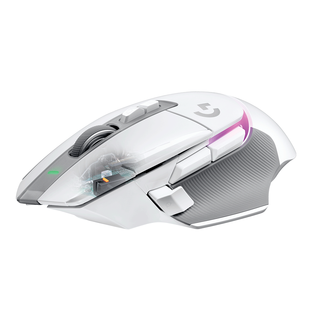 うのにもお得な情報満載！ Gamer Mouse Logitech White | DPI 25.600 RGB, Plus, X G502 マウス・トラックボール
