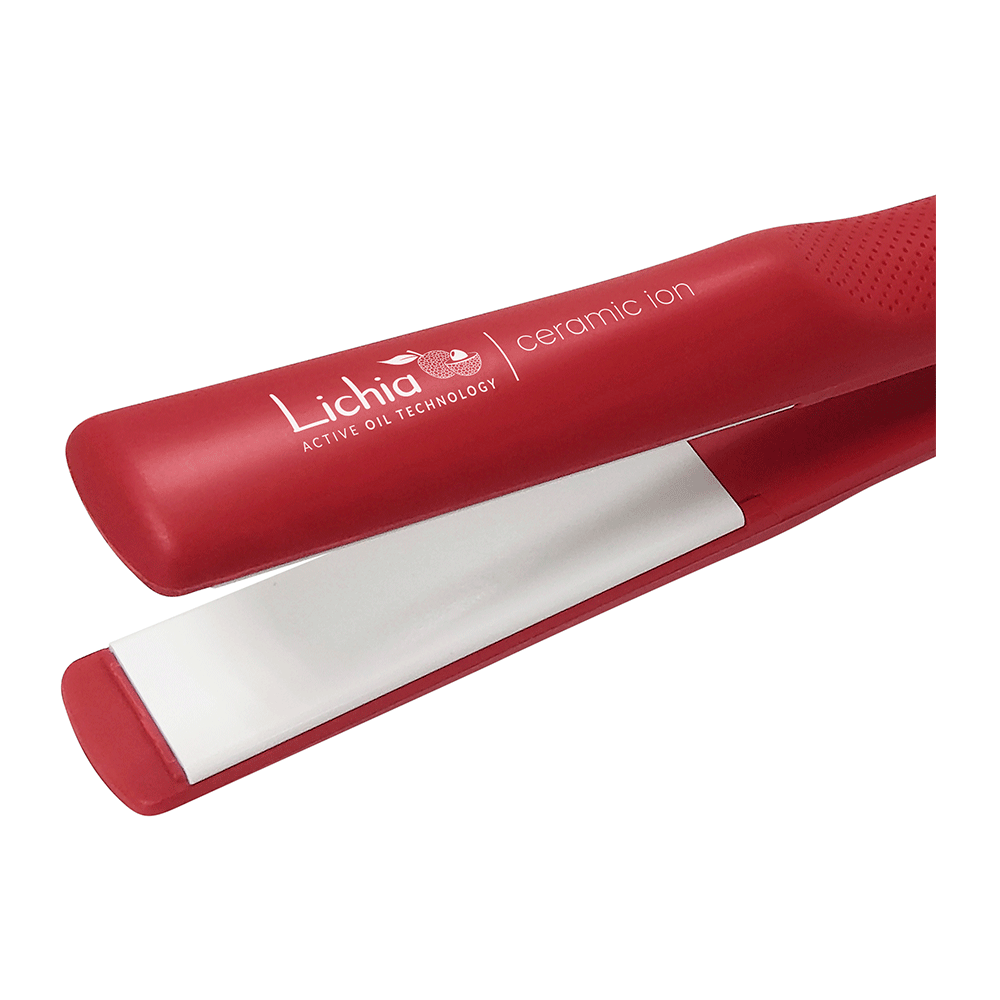 Prancha Gama Italy Lichia Ceramic Ion, Vermelho | Bivolt Artigo