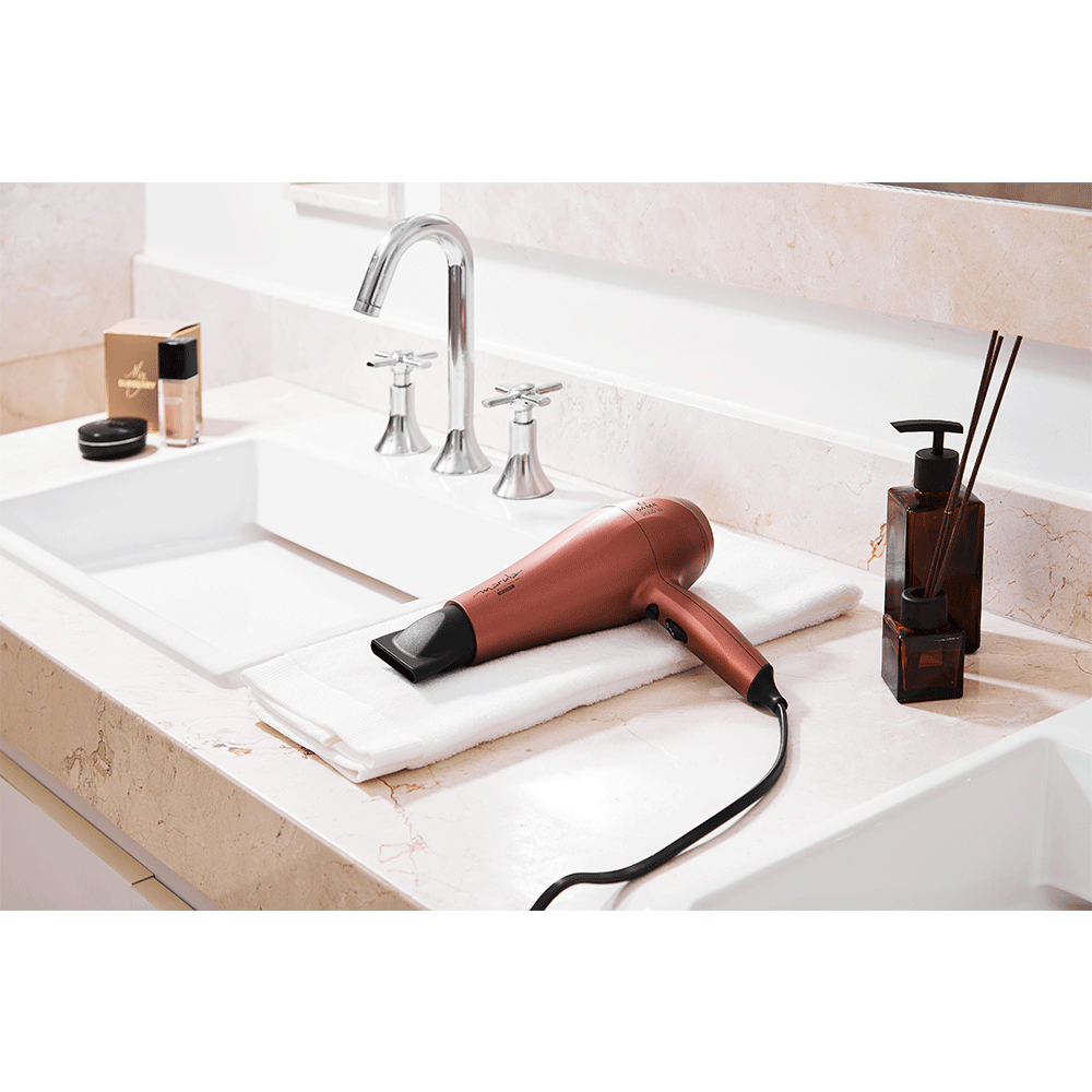 Secador de Cabelo Gama Italy Marula Ceramic Ion 2000W, Cobre