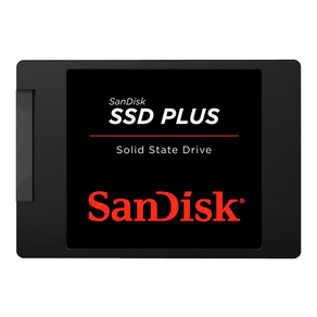 SSD Sandisk Plus, Leitura 535MB/s, Gravação 445MB/s | 480GB GO - 801323