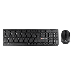 Combo Kross Teclado e Mouse USB, Sem Fio, Elegance - KE-KM558V1 | Preto DF - 582654