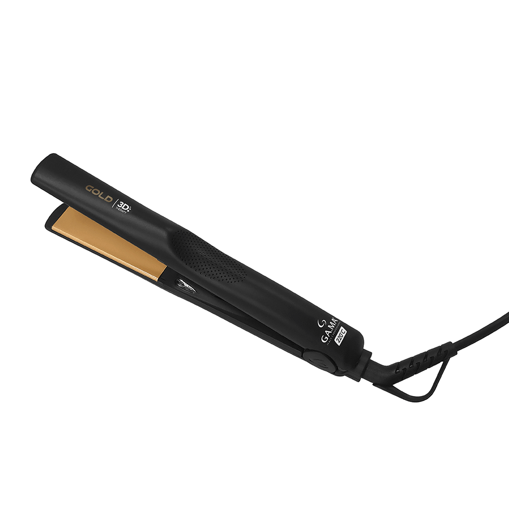 Prancha de Cabelo Gama Italy Gold Ion, Preto | Bivolt Artigo