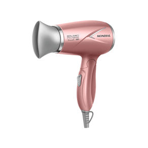 Secador de Cabelos Travel Golden Rose Mondial SC-47-GR 1.200W, Gold Rosé | Bivolt GO - 691583