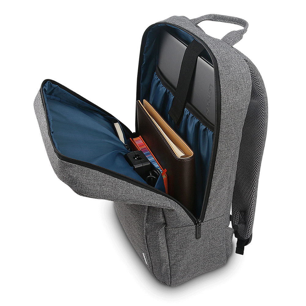 Mochila Lenovo Casual B210 até 15.6" para Notebook | Cinza - Fujioka Distribuidor