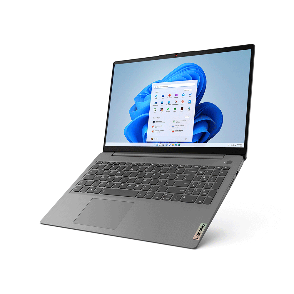 Notebook Lenovo Ultrafino IdeaPad 3i i3-1115G4 8GB 256GB SSD Intel