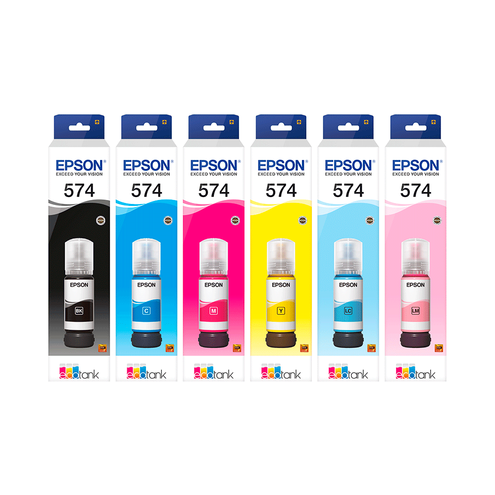 Garrafa de Tinta Epson T574 | Preto - 233245 - Fujioka Distribuidor