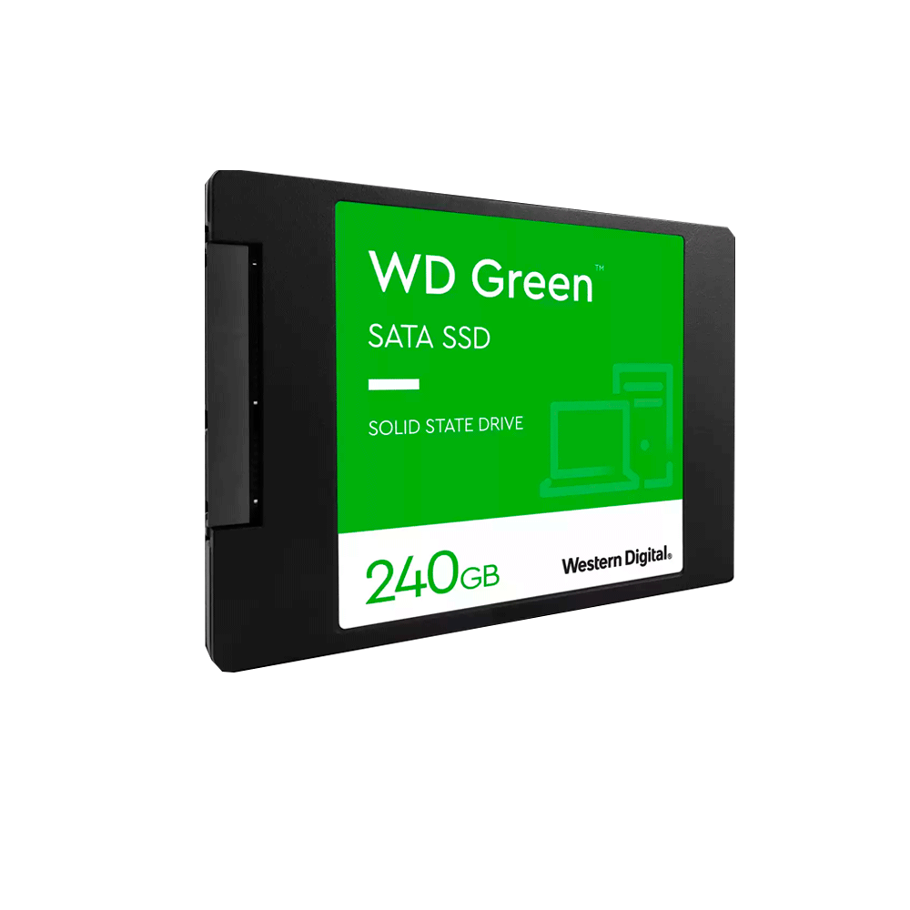 SSD WD Green SATA III 6 Gb/s, Leitura Sequencial até 545 MB/s
