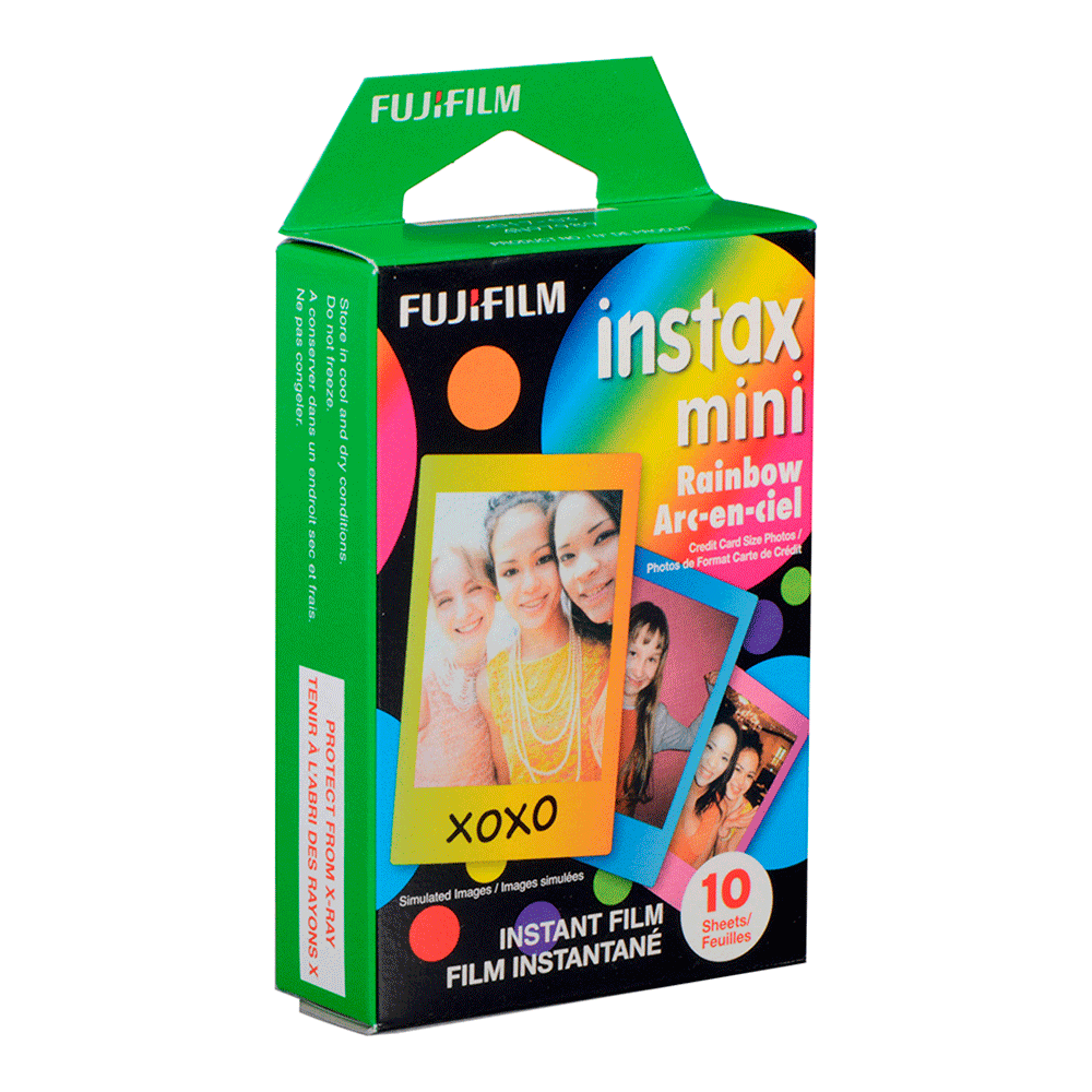 Filme Instax Mini Rainbow | 10 fotos Artigo: 1151 - Fujioka