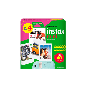 Kit Filme Instax Mini | 40 Fotos GO - 1159 Kit Filme Instax Mini | 40 Fotos GO - 1159