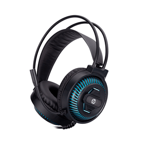 Headset Gamer HP, Conexão USB - DHE-8001U | Preto GO - 285001 Headset Gamer HP, Conexão USB - DHE-8001U | Preto GO - 285001