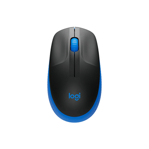 Mouse Sem Fio Logitech M190 Azul / Preto GO - 581908